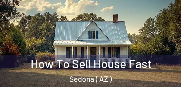  How To Sell House Fast Sedona ( AZ )