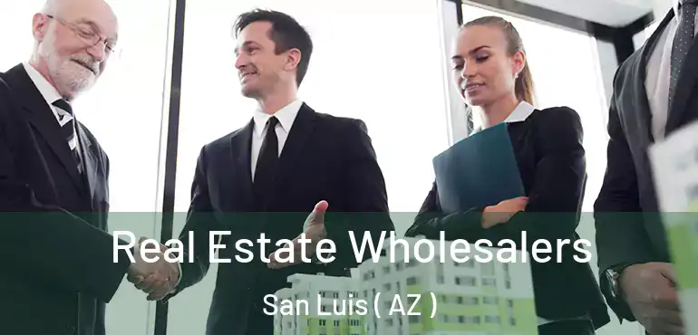  Real Estate Wholesalers San Luis ( AZ )