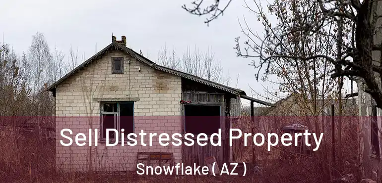  Sell Distressed Property Snowflake ( AZ )