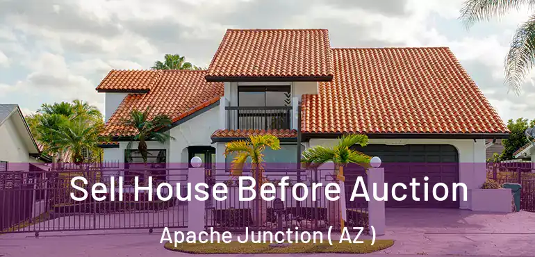  Sell House Before Auction Apache Junction ( AZ )