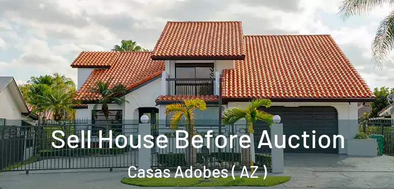  Sell House Before Auction Casas Adobes ( AZ )