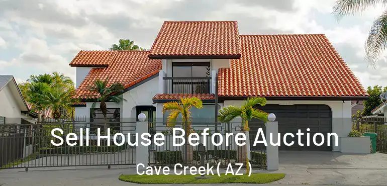  Sell House Before Auction Cave Creek ( AZ )