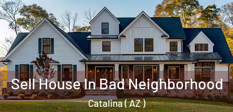  Sell House In Bad Neighborhood Catalina ( AZ )