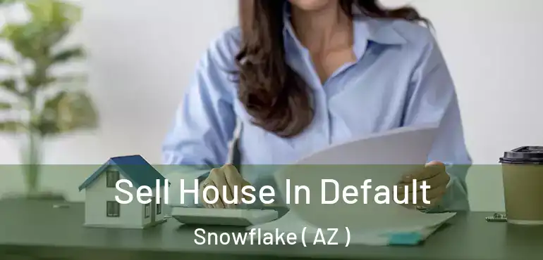  Sell House In Default Snowflake ( AZ )