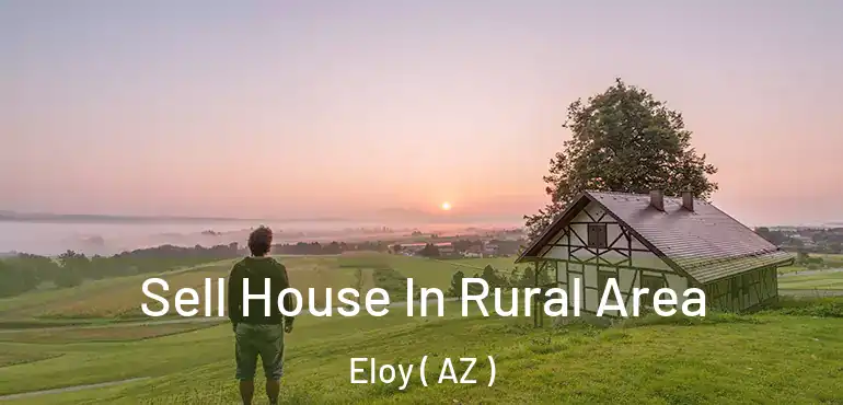  Sell House In Rural Area Eloy ( AZ )