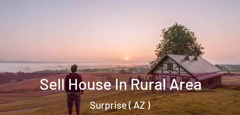  Sell House In Rural Area Surprise ( AZ )