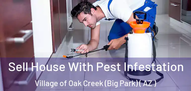  Sell House With Pest Infestation Village of Oak Creek (Big Park) ( AZ )