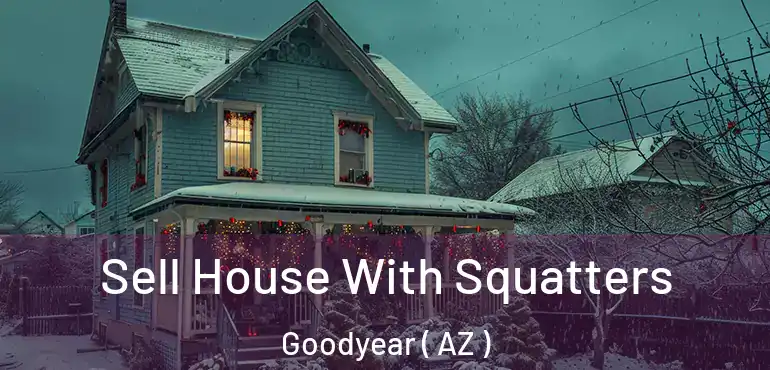  Sell House With Squatters Goodyear ( AZ )