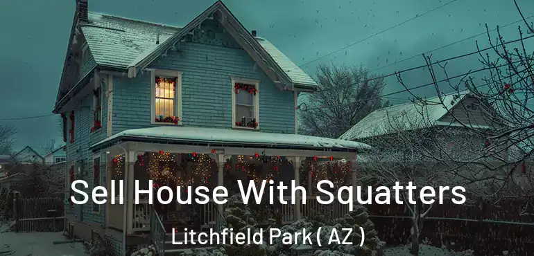  Sell House With Squatters Litchfield Park ( AZ )