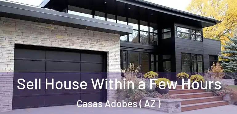  Sell House Within a Few Hours Casas Adobes ( AZ )