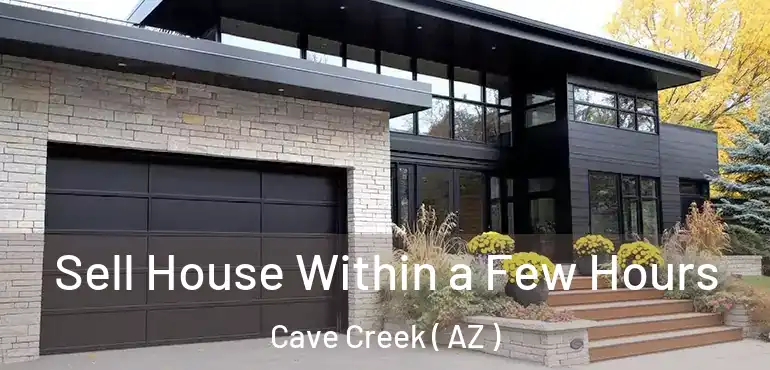  Sell House Within a Few Hours Cave Creek ( AZ )