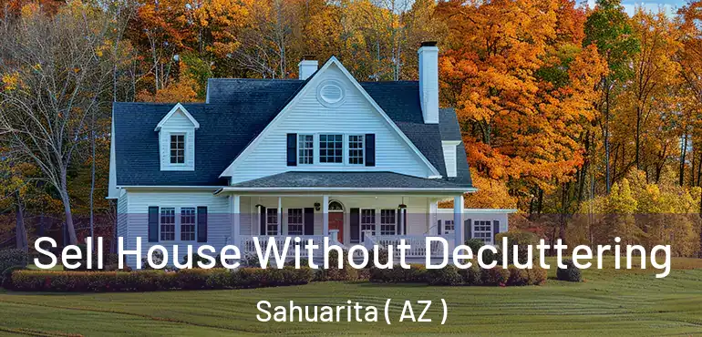  Sell House Without Decluttering Sahuarita ( AZ )