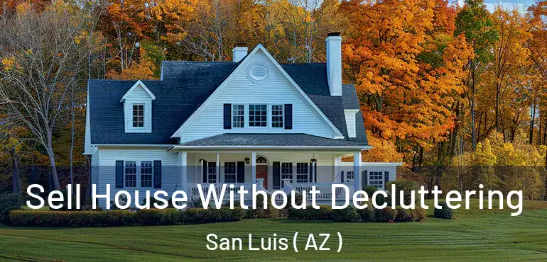  Sell House Without Decluttering San Luis ( AZ )