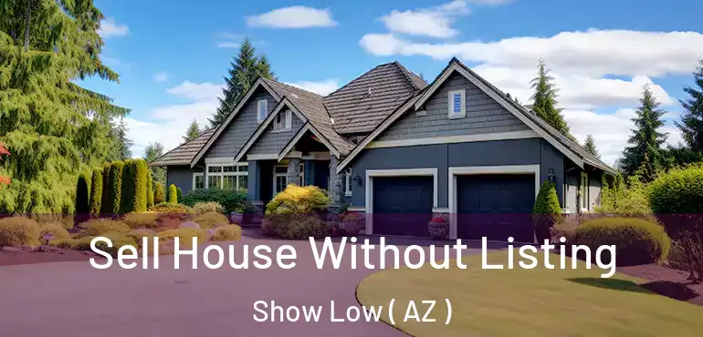  Sell House Without Listing Show Low ( AZ )