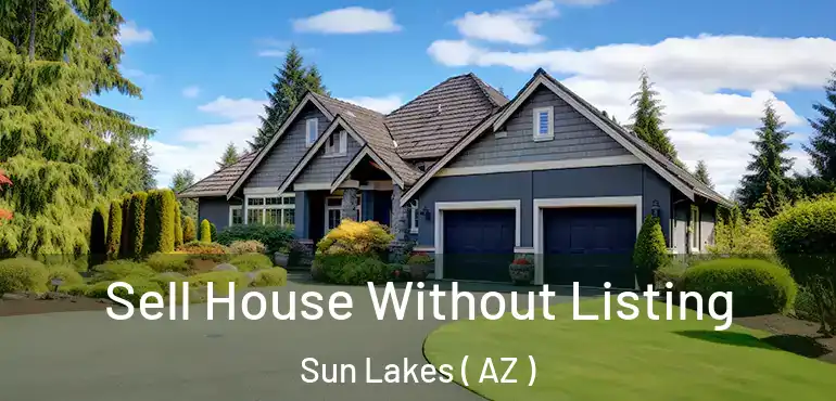  Sell House Without Listing Sun Lakes ( AZ )