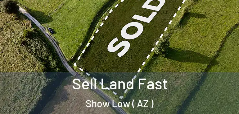  Sell Land Fast Show Low ( AZ )