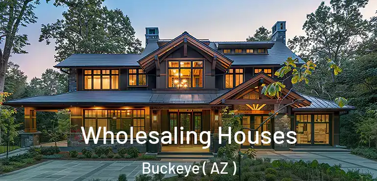  Wholesaling Houses Buckeye ( AZ )