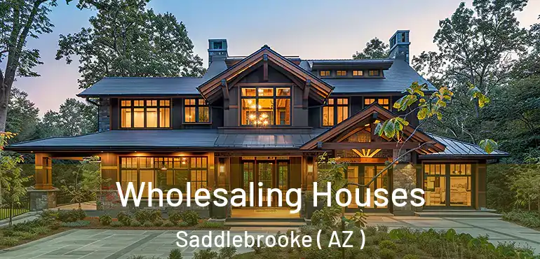  Wholesaling Houses Saddlebrooke ( AZ )