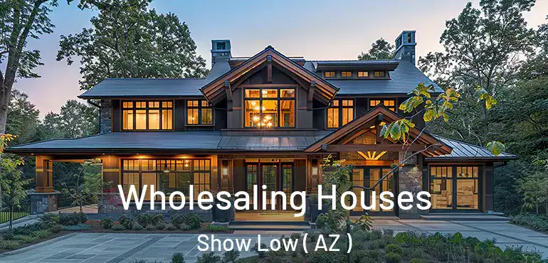  Wholesaling Houses Show Low ( AZ )