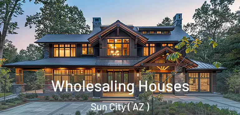  Wholesaling Houses Sun City ( AZ )